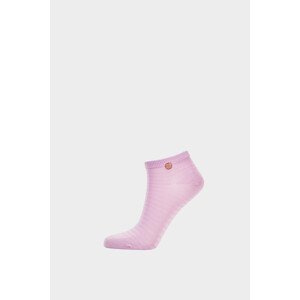 PONOŽKY GANT VISCOSE ANKLE SOCKS fialová 39/41