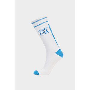 PONOŽKY GANT USA SOCKS modrá 40/42