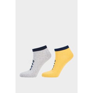 PONOŽKY GANT ANKLE SOCKS 2-PACK šedá 40/42