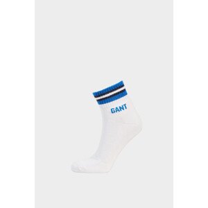 PONOŽKY GANT ANKLE SPORT SOCKS bílá 43/45