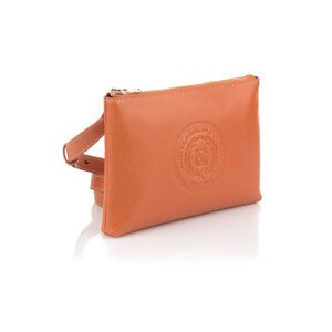 KABELKA  GANT LEATHER SHOULDER BAG oranžová None