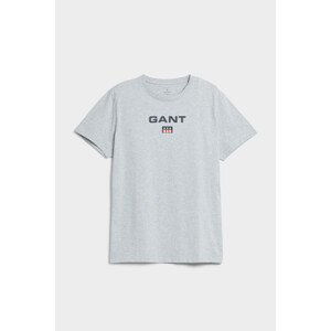 PYŽAMOVÉ TRIČKO GANT JERSEY C-NECK T-SHIRT šedá L