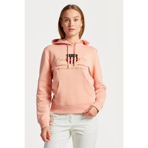 MIKINA GANT ARCHIVE SHIELD SWEAT HOODIE oranžová XS