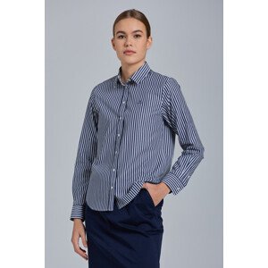 KOŠILE GANT REG BROADCLOTH STRIPED SHIRT modrá 32