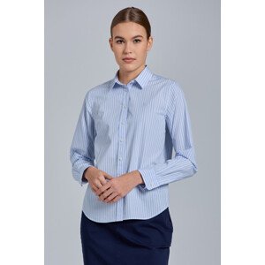 KOŠILE GANT REG BROADCLOTH STRIPED SHIRT modrá 36