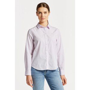 KOŠILE GANT REG BROADCLOTH STRIPED SHIRT fialová 34