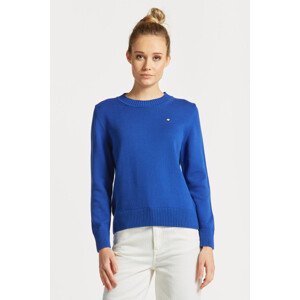 SVETR GANT D1. ICON G COTTON C-NECK modrá XS