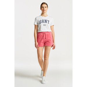 TEPLÁKOVÉ ŠORTKY GANT RELAXED SUNFADED SHORTS růžová M