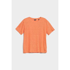 TRIČKO GANT LINEN SS T-SHIRT oranžová XS