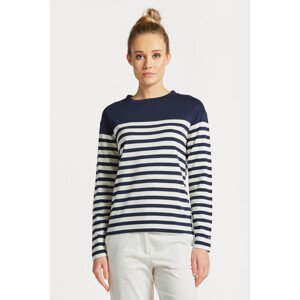 TRIČKO GANT STRIPED LS T-SHIRT modrá L