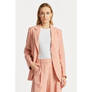 SAKO GANT REG STRETCH LINEN BLAZER oranžová 42