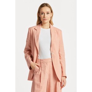 SAKO GANT REG STRETCH LINEN BLAZER oranžová 44