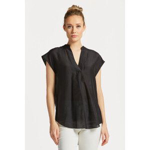 KOŠILE GANT REL SLEEVELESS STAND COLLAR BLOUSE černá 32