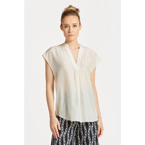 KOŠILE GANT REL SLEEVELESS STAND COLLAR BLOUSE bílá 32