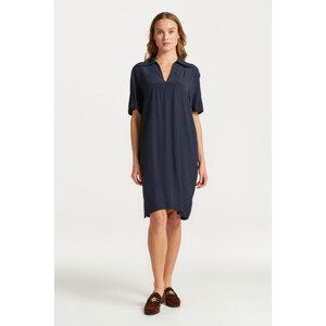 ŠATY GANT RELAXED TUNIC DRESS modrá 34