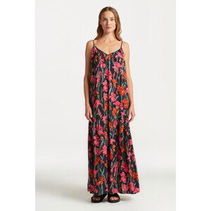 ŠATY GANT MAXI STRAP PRINTED DRESS modrá 36