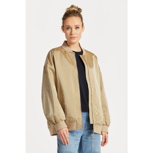 BUNDA GANT SATIN BOMBER hnědá S