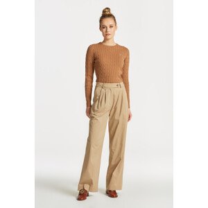 KALHOTY GANT HW RELAXED CHINOS hnědá 42