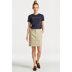 SUKNĚ GANT CHINO SKIRT hnědá 44