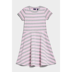 ŠATY GANT STRIPED SPINN DRESS růžová 98/104