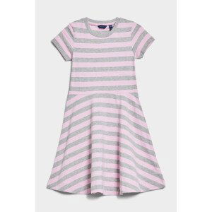 ŠATY GANT STRIPED SPINN DRESS růžová 110/116