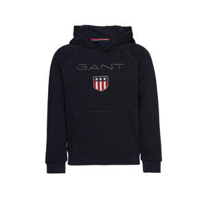 MIKINA GANT SHIELD HOODIE modrá 110/116