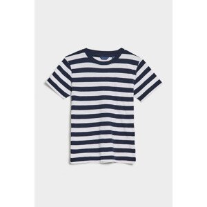 TRIČKO GANT RELAXED STRIPED T-SHIRT modrá 92