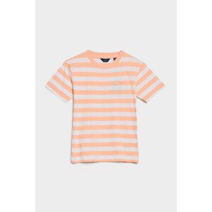 TRIČKO GANT RELAXED STRIPED T-SHIRT oranžová 98/104