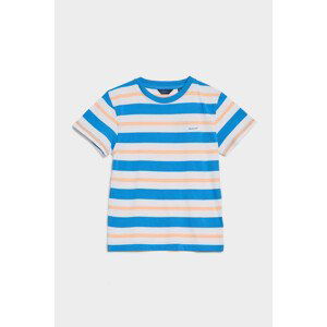 TRIČKO GANT RELAXED STRIPED T-SHIRT modrá 92