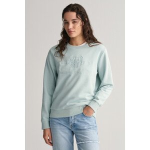 MIKINA GANT REG TONAL SHIELD C-NECK SWEAT modrá L