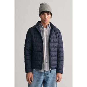 BUNDA GANT LIGHT DOWN JACKET modrá XXXL