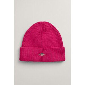 ČEPICE GANT SHIELD COTTON BEANIE růžová S/M