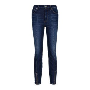 DŽÍNY GANT INDIGO SLIM JEANS WITH ZIP HEM modrá 26