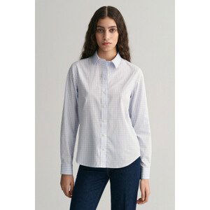 KOŠILE GANT REG POPLIN GINGHAM SHIRT modrá 34