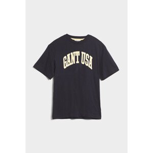 TRIČKO GANT OVERSIZED GANT USA T-SHIRT modrá 176