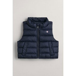 VESTA GANT U PUFFER VEST modrá 80