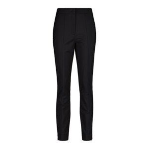 KALHOTY GANT SLIM PINTUCK ZIP PANTS černá 34