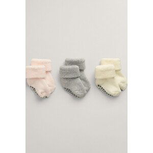 PONOŽKY GANT SOCKS 3-PACK GIFT BOX bílá 16/18