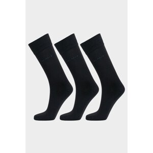 PONOŽKY 3-PACK GANT SOFT COTTON SOCKS 3-PACK černá 43/45