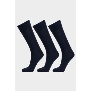 PONOŽKY 3-PACK GANT SOFT COTTON SOCKS 3-PACK modrá 43/45