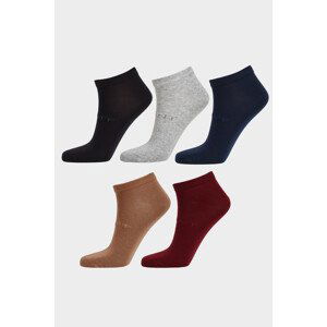 PONOŽKY GANT TONAL LOGO SNEAKER SOCKS 5-PACK modrá 31/33