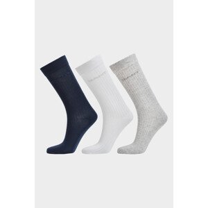 PONOŽKY 3-PACK GANT TONAL LOGO RIB SOCKS 3-PACK EVENING BLUE