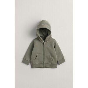 MIKINA GANT SHIELD FULL ZIP HOODIE zelená 74