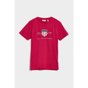 TRIČKO GANT ARCHIVE SHIELD SS T-SHIRT růžová 122/128