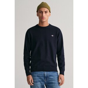 SVETR GANT CLASSIC COTTON C-NECK modrá S