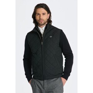 VESTA GANT QUILTED WINDCHEATER VEST černá S