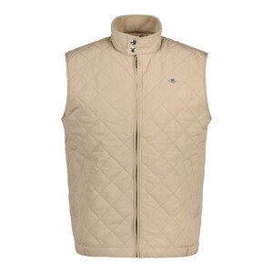 VESTA GANT QUILTED WINDCHEATER VEST hnědá S