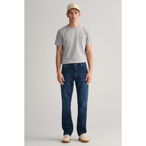 DŽÍNY GANT REGULAR GANT JEANS modrá 34/34