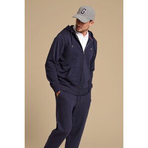 MIKINA GANT REG SHIELD FULL ZIP HOODIE modrá XXL