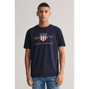 TRIČKO GANT REG ARCHIVE SHIELD SS T-SHIRT modrá S